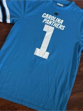 NFL Cam Newton Carolina Panthers Dri-Fit Jersey Tee 🐆